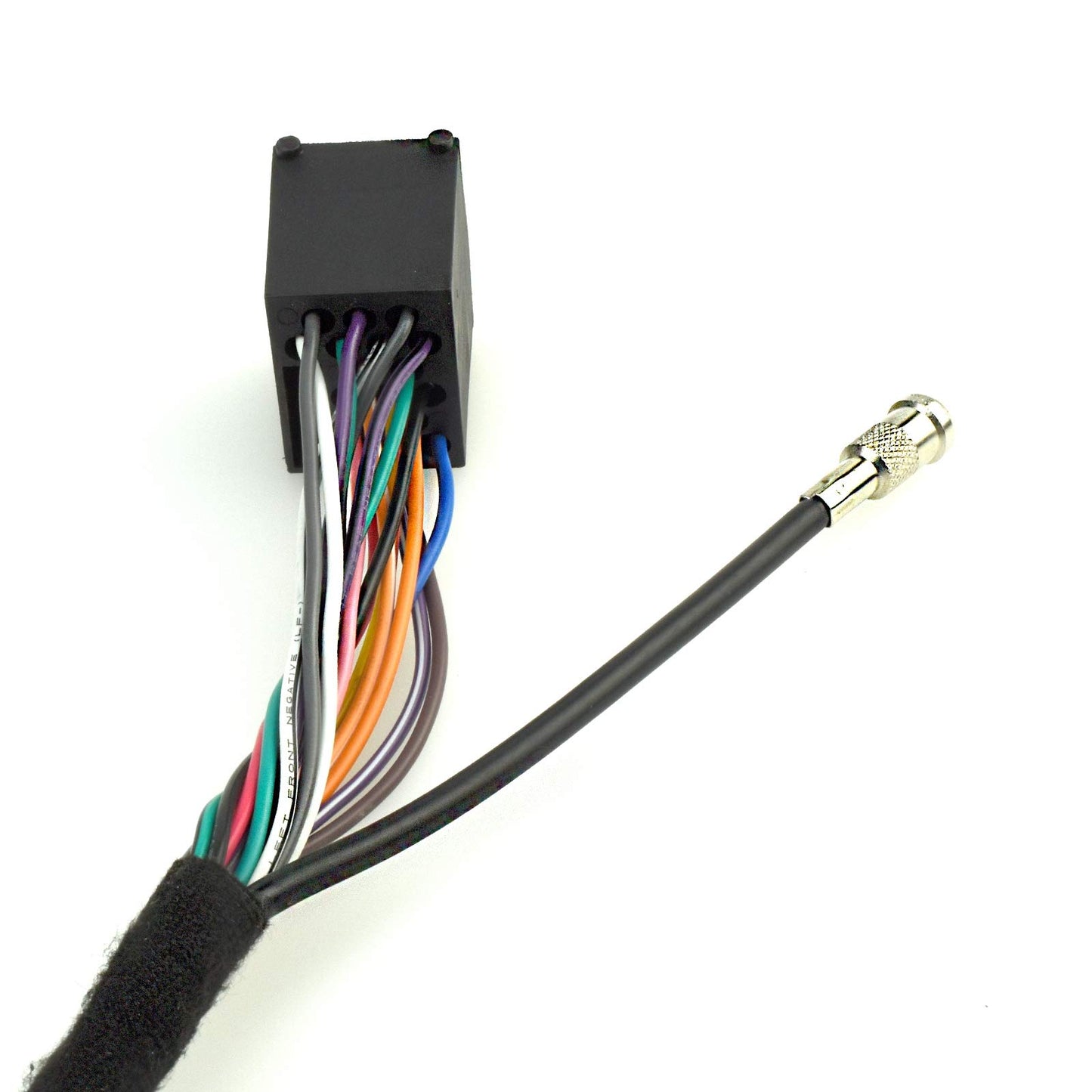 Maxxcount 17-pin round pins extension cable 6.5m compatible with BMW 3 E46, 5 E39, X5 E53 approx. 1995-2001 (including antenna extension to DIN, I-Bus, and antenna remote control)