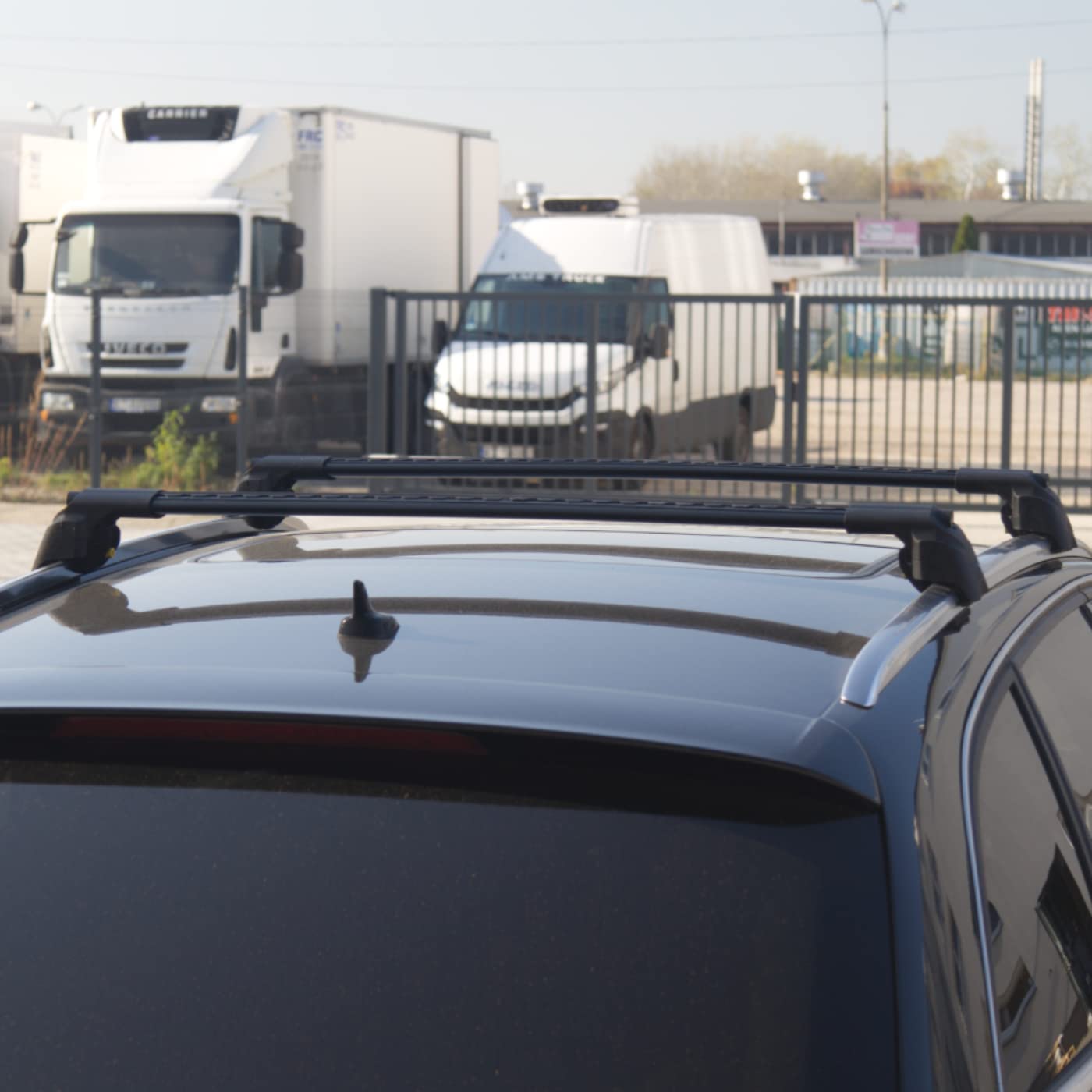Adamot roof rack for Hyundai Tucson 3 III TL 2015-2019 Black