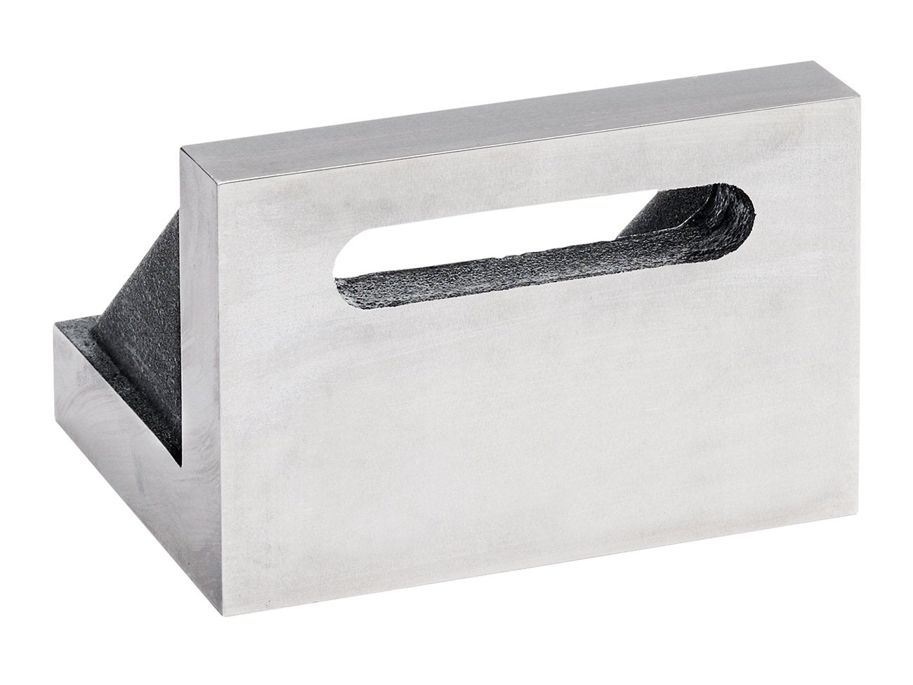 WABECO Clamping Angle 90° 115x90x75 mm with 2 reinforcement ribs.
