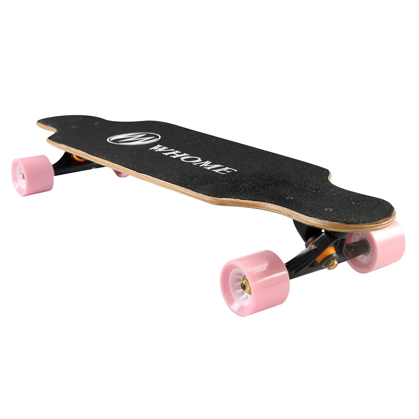 WHOME Longboards - 31 inch Small Longboard Cruising Skateboard - for adults/children girls/boys beginners/professionals including T-Tool (Deer Bird)
