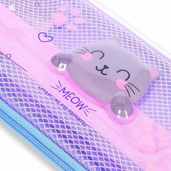 LEGAMI - Wonderwow pencil case Kitty with eraser