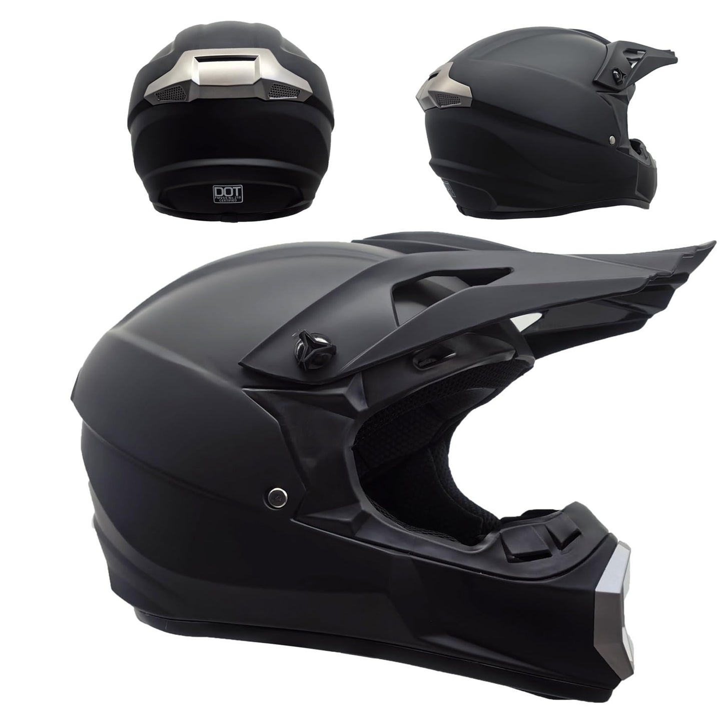 Motocross helmet full face MTB youth motorcycle helmets, downhill motorcycle helmet kids, men's ATV motorcycle helmet, for mountain bike ATV BMX downhill off-road, with gloves goggles