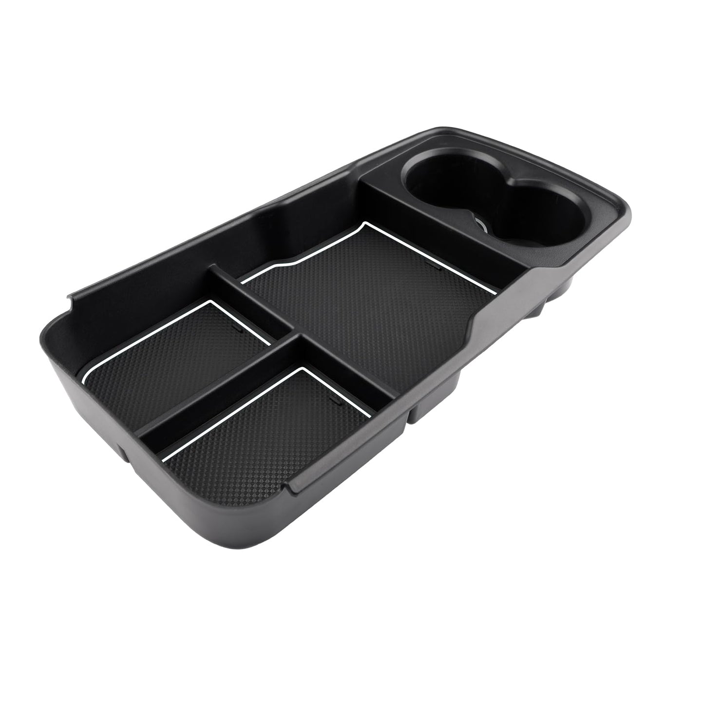 LFOTPP Compatible with Kia EV6 Center Console Storage Box, Armrest Organizer Tray Glove Compartment Below the Center Console, EV6 Accessory Storage Box (White)
