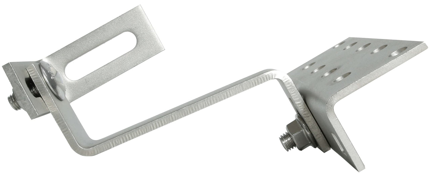 50 x A2 roof hooks 3-way adjustable - A2 stainless steel 1.4016 PV photovoltaic solar mounting solar panel roof mount solar module fastening set roof bracket roof hook.