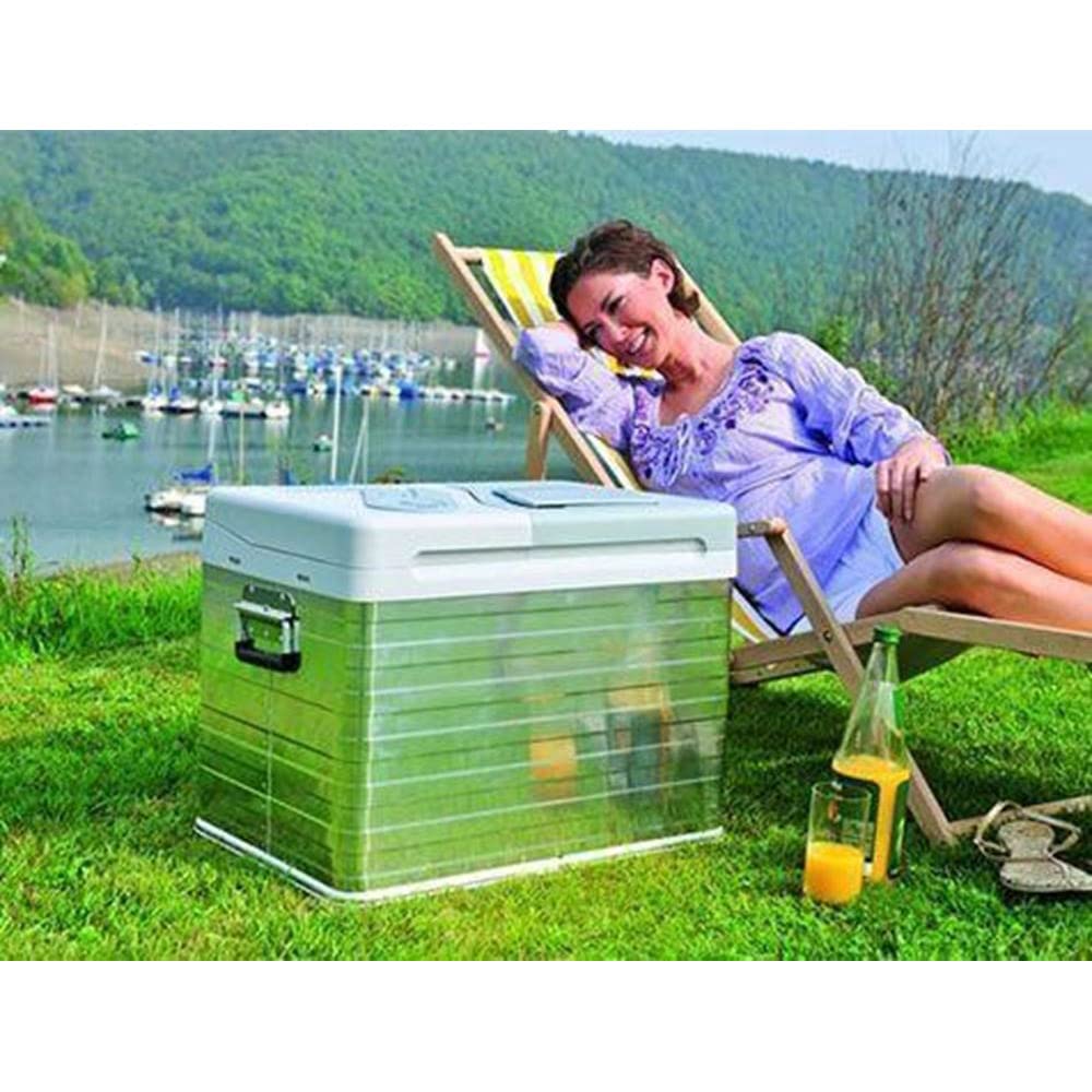 Mobicool MQ40A electric cooler box, aluminum, MQ40A, mini refrigerator for car, work, truck, and campsite.