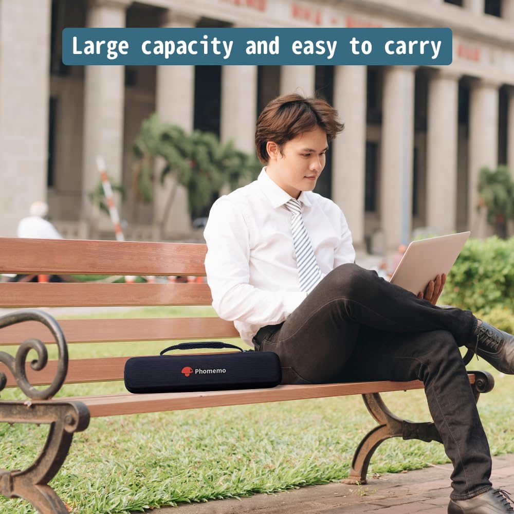 Phomemo M08F, M08D, A4 printer bag, portable bag compatible with M08F, P831 portable thermal printer (box only).
