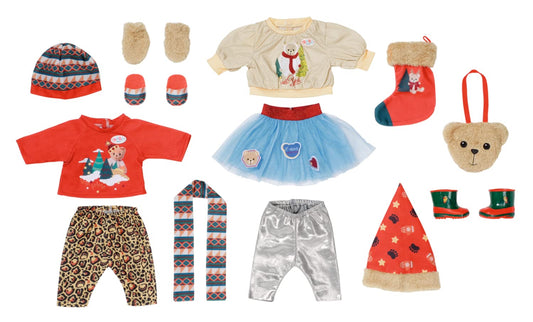 BABY born Advent Calendar with 24 surprises, includes clothing and accessories for 43 cm dolls, 834466 Zapf Creation.