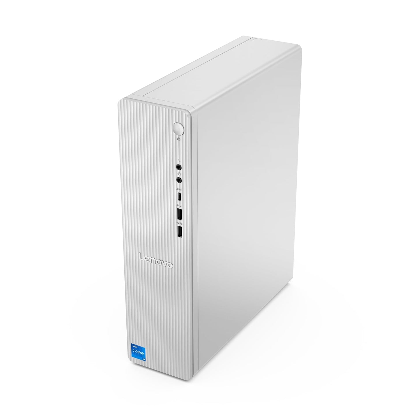 Lenovo IdeaCentre Tower Desktop PC 8L | Intel Core i3-14100 | 8GB RAM | 512GB SSD | Intel Graphics | Windows 11 Home | grey | QWERTZ | 3 months Premium Care