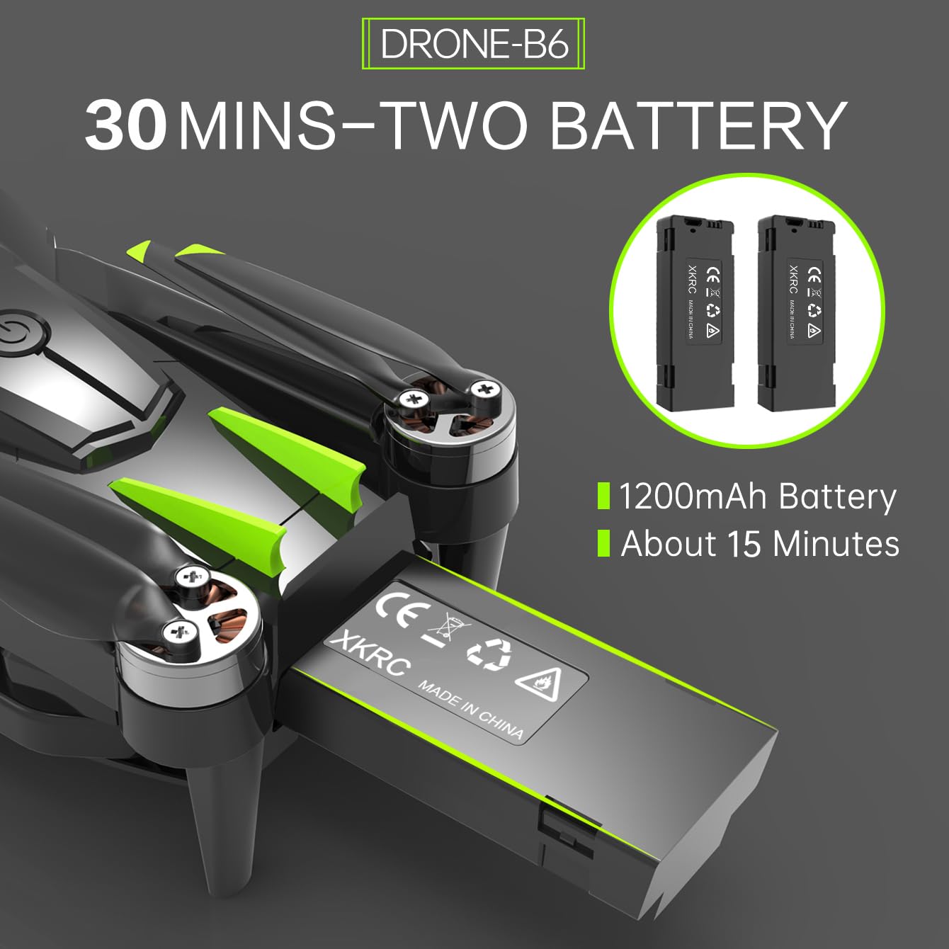 Drone with 4K camera for kids and adults, featuring brushless motor, foldable quadcopter with WiFi transmission, 35 mins long flight time. Beginner drone toy gifts for boys and girls.