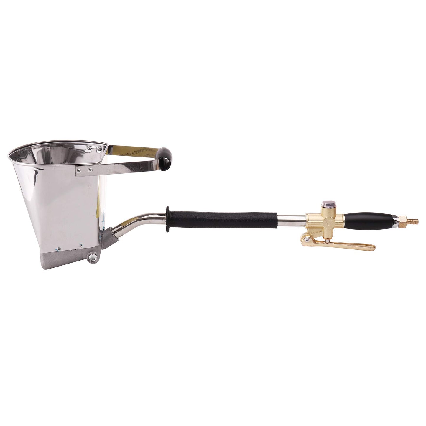 Air-operated plastering machine D011A hopper gun with additional metal nozzles plaster gun plastering machine mortar sprayer mortar sprayer without lid