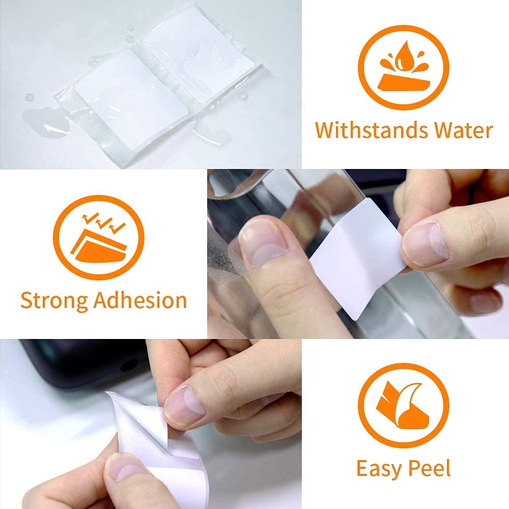 6 rolls of Phomemo M120/M110 labels, 1.18"x 0.78" (30 x 20 mm) thermal label paper for Phomemo M120/M110/M200/M220 label printers, White thermal label paper for barcode, address, price.