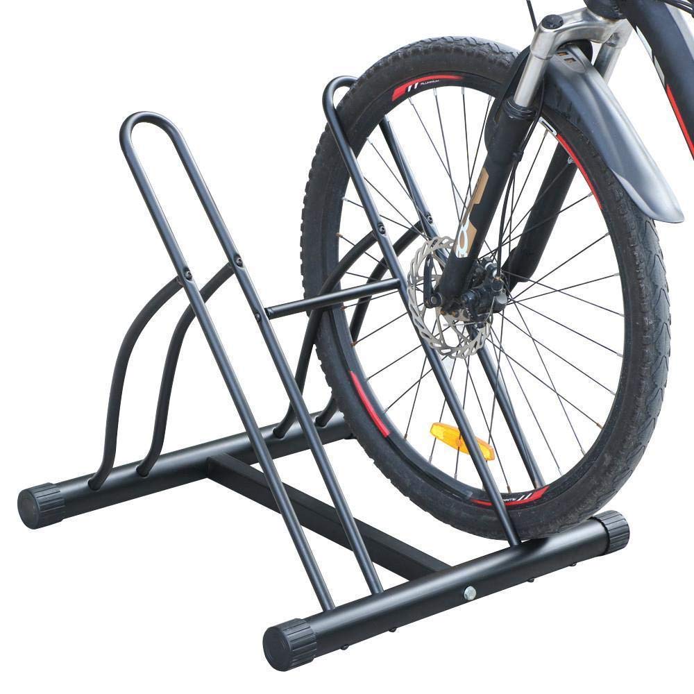 INION MHBB5012 - Bicycle holder for 2 bicycles. Free-standing bike stand, assembly stand, repair stand, bike parking stand, bike holder. Floor stand/keys.