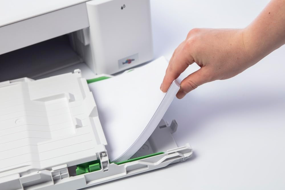 Brother DCP-J1200W 3-in-1 color inkjet multifunction device (printer, scanner, copier) with WLAN.