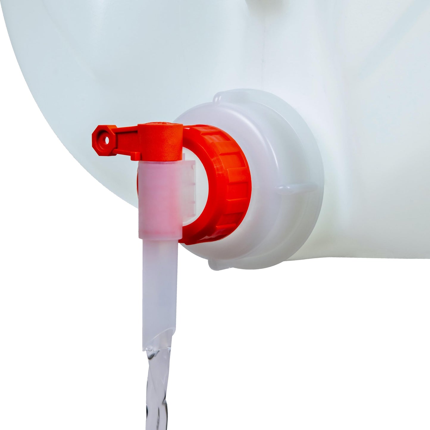 ISOLATECH SABEU Fluxx 10pcs. AH 13/45 HF tap for 2L and 3L canisters with DIN 45 thread outside 41.0mm Food-grade Transfer without gurgling