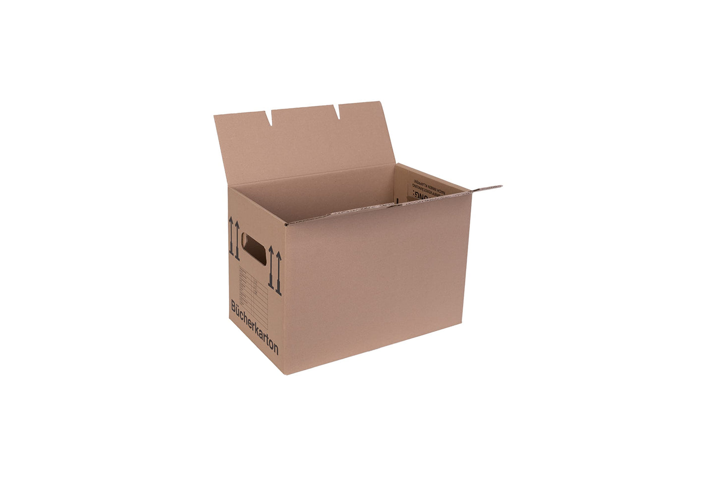 20 x book box moving box document box 500 x 300 x 350 mm up to 40 kg with sturdy strong double wall, quantity selectable from 5 to 240 pieces