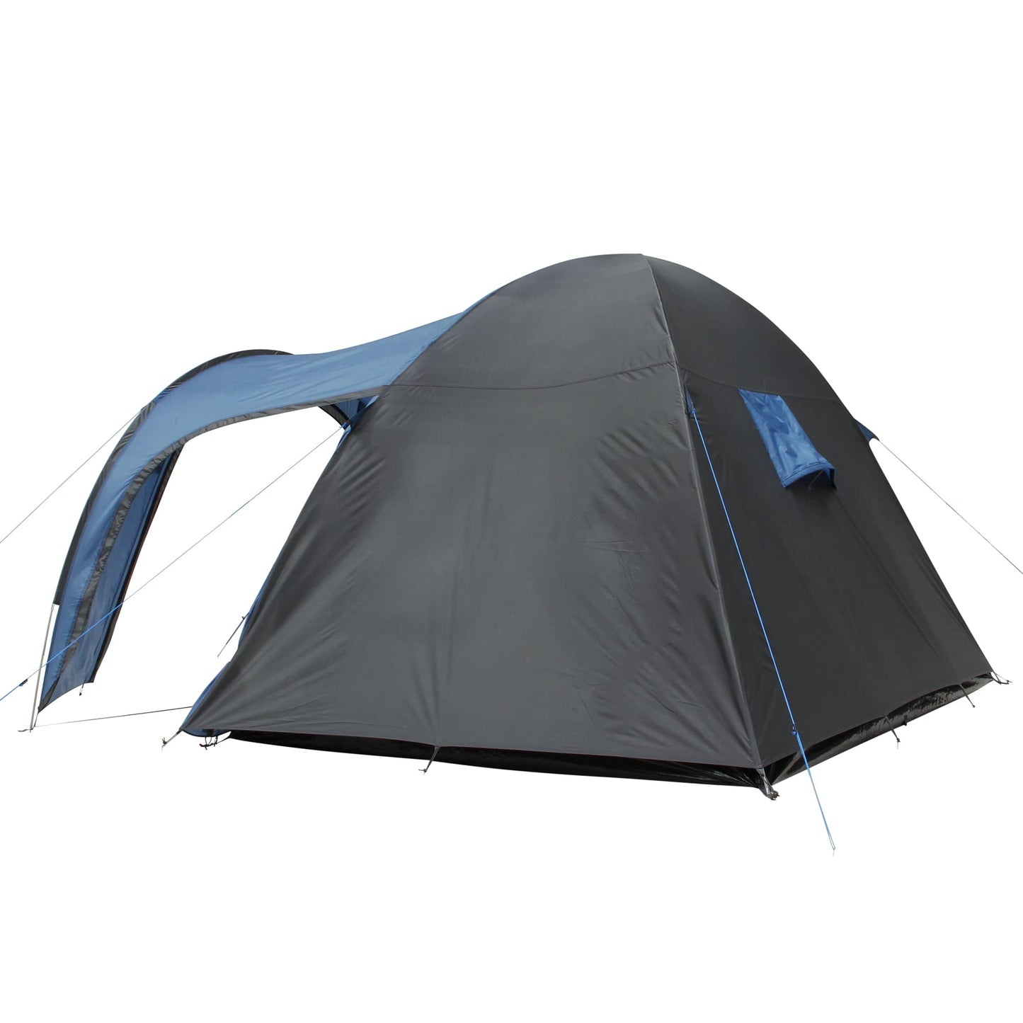 your GEAR Cetona tent - 5 person camping tent with dark sleeping cabin, dome tent with 3000 mm water column, living area/front room, 2 entrances and standing height, waterproof festival tent