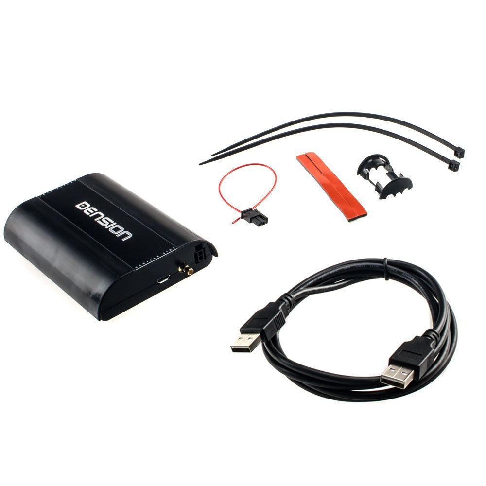 DENSION DAB+U (DBU3GEN) Universal digital radio DAB+ interface for home & vehicles with factory-installed USB port for BMW, Audi, Seat, Skoda & Citroen and more.