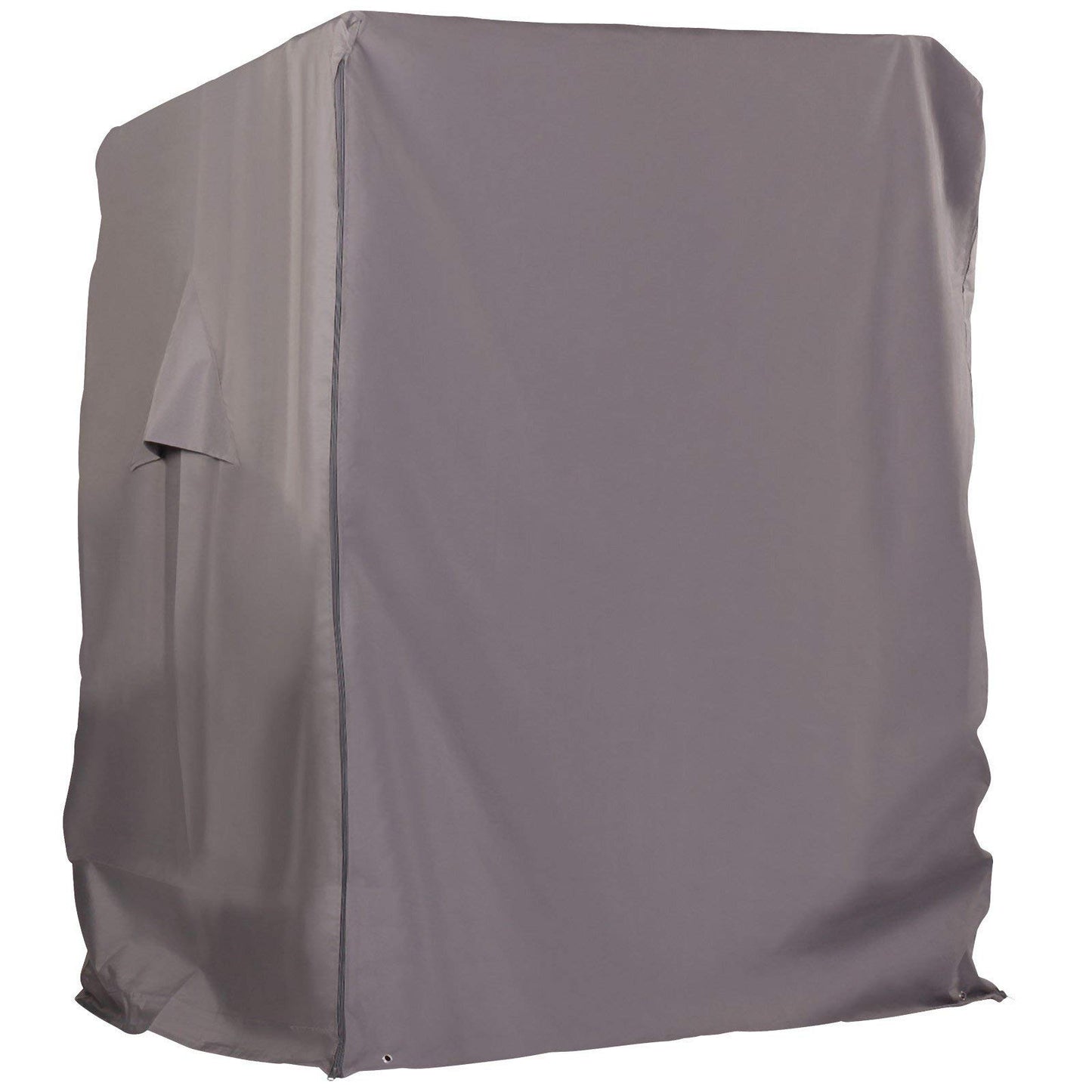Hanse Beach Chair Cover made of 600D Oxford fabric with extra flexible velcro closure, Premium Beach Chair Cover 120cm wide in gray.