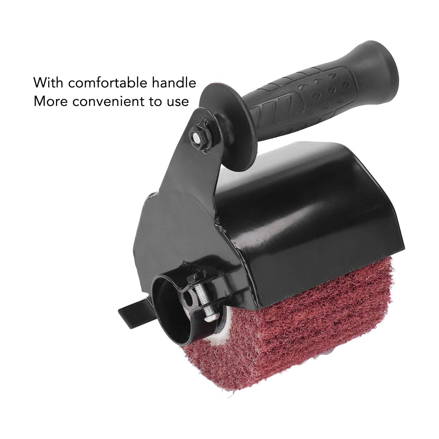 Angular grinder attachment, burnisher polishing machine Heavy-duty protective case for stainless steel.