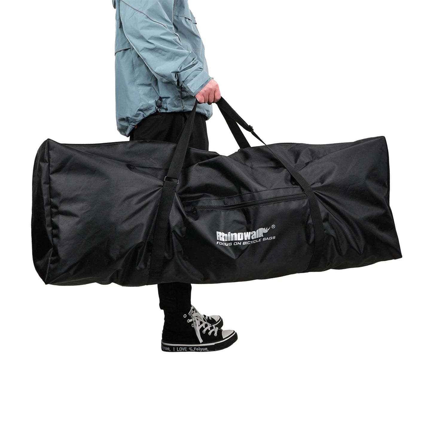 UBORSE E-Scooter Bag Electric Scooter Transport Bag Foldable Scooter Carry Bag Waterproof Scooter Storage Bag E-Scooter Accessory Protective Cover for Xiaomi 1S/M365 Segway Ninebot (black)