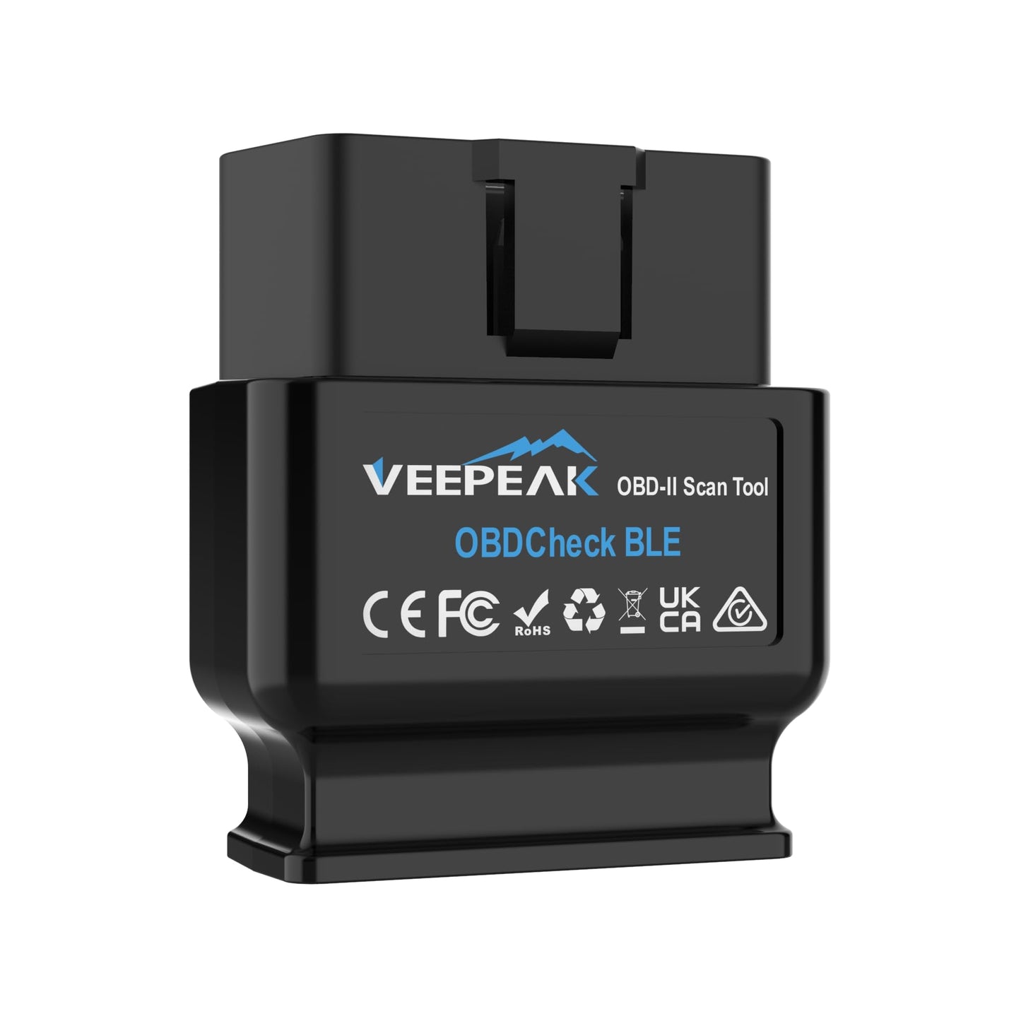 Veepeak OBDCheck BLE Bluetooth 4.0 OBD II diagnostic tool car code reader scanner compatible with iOS and Android.
