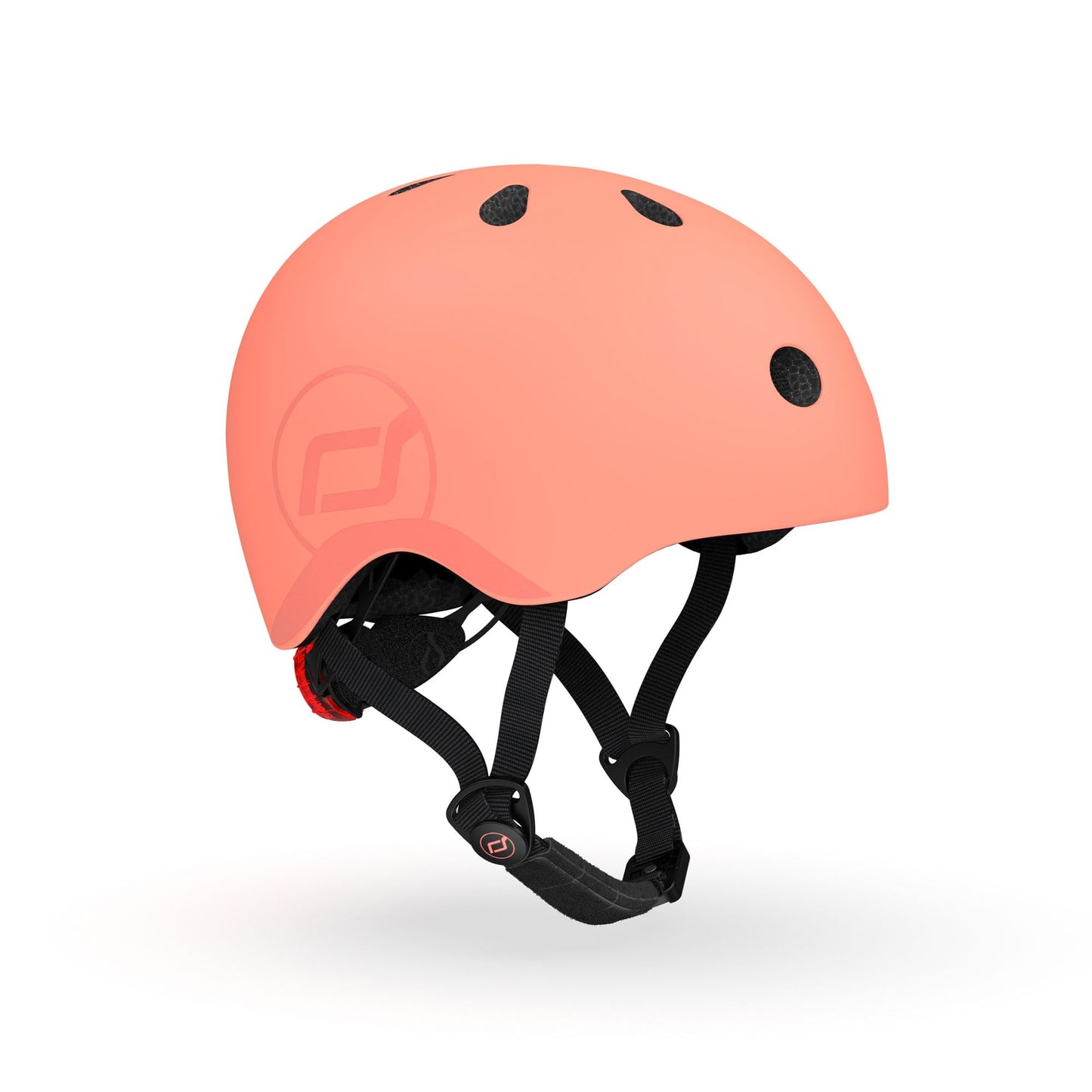 Scoot & Ride Kids Bike Helmet, Peach, 51 to 55cm