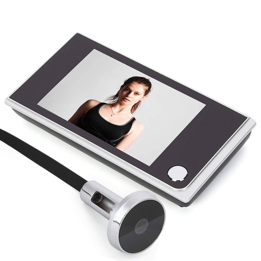 MAGT Door Viewer Camera, 3.5 inch LCD Digital Peephole 120 Degree Viewing Angle Door Camera Electronic Door Spy Camera Home Visual Door Viewer Door Eye