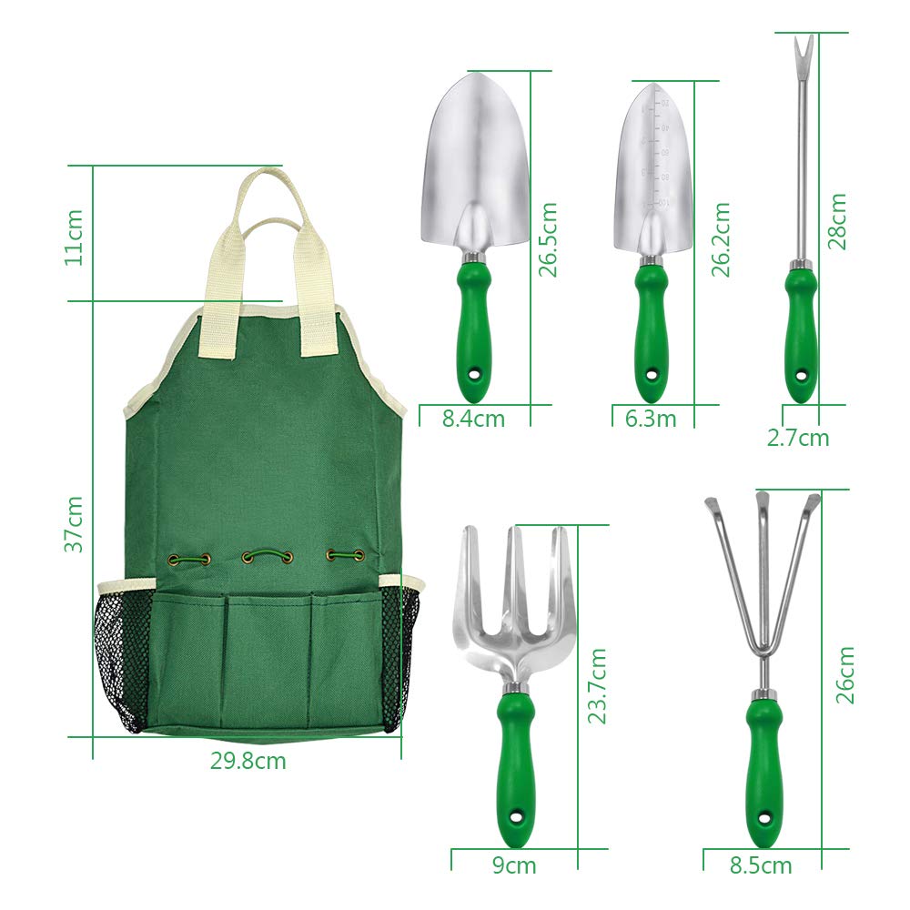 GardenHOME Garden Tool Set - 11-piece gardening kit with useful tools, perfect garden gift for women and men.