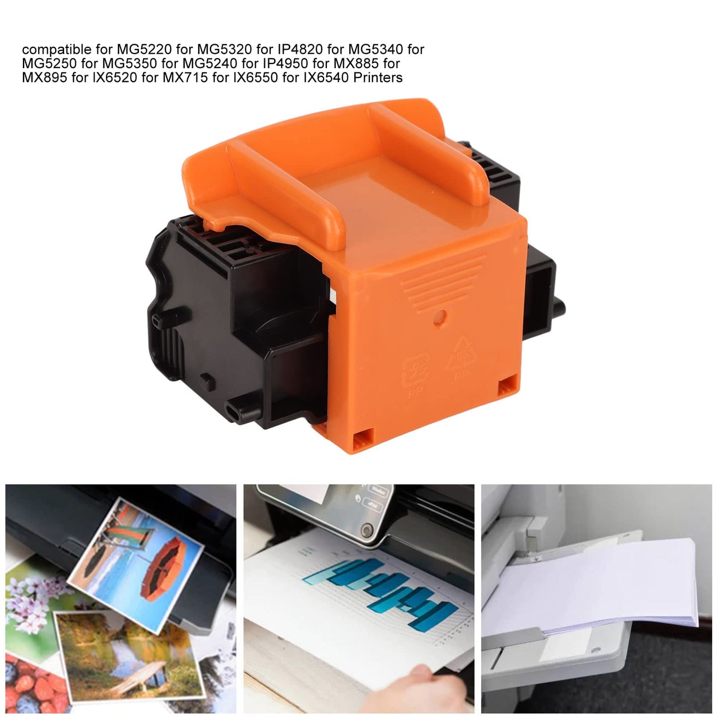 Annadue QY6-0080 Color Print Head for MG5220 MG5320 IP4820 MG5340 MG5250 MG5350 MG5240 IP4950 MX885 MX895 LX6520 MX715 LX6550 IX6540