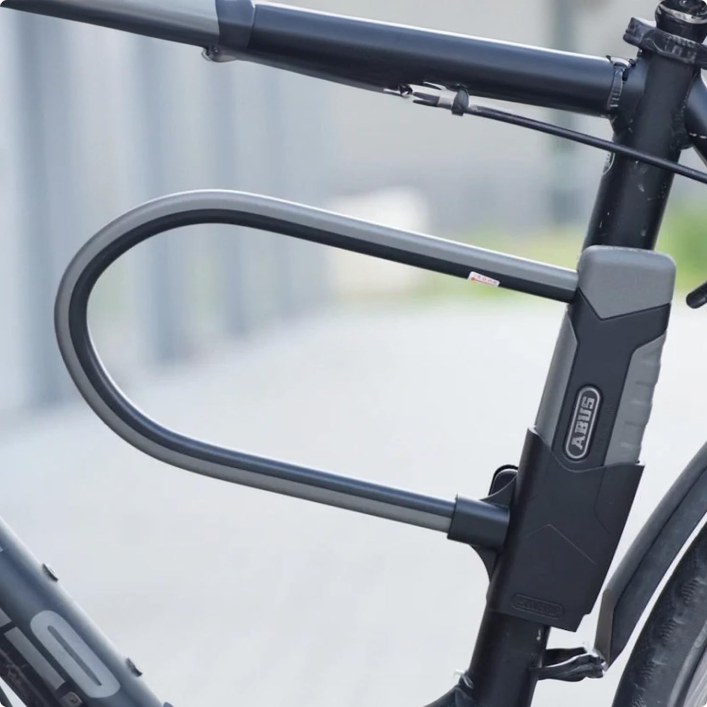 ABUS U-lock Granit XPlus 540 + USH Mount - Bike lock with 13mm shackle and XPlus cylinder - ABUS Security Level 15-230mm shackle height