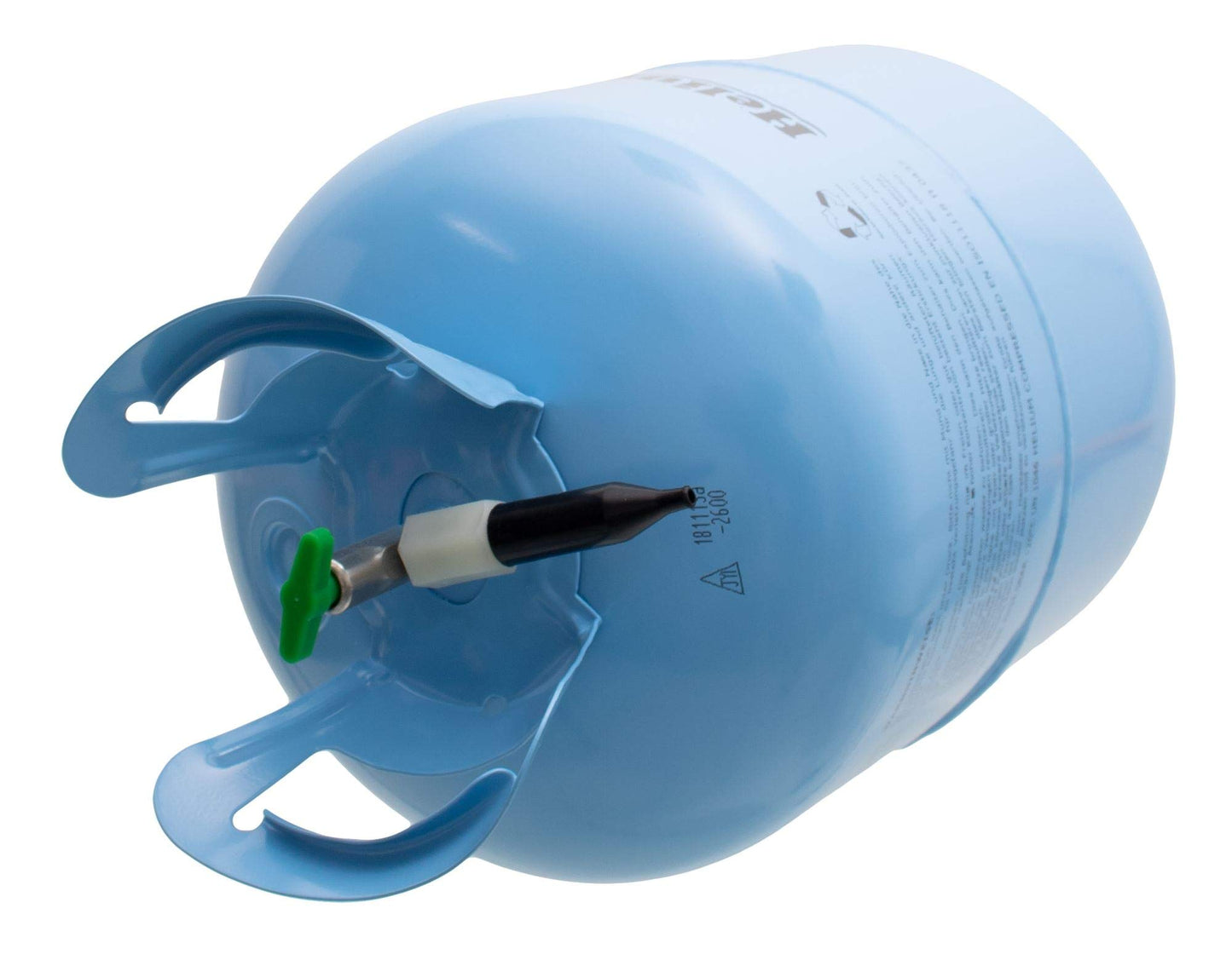 Helium balloon gas HeliumStar disposable bottle for up to 50 latex balloons 25cm Ø or 27 foil balloons 45cm Ø birthday party wedding birthday party.