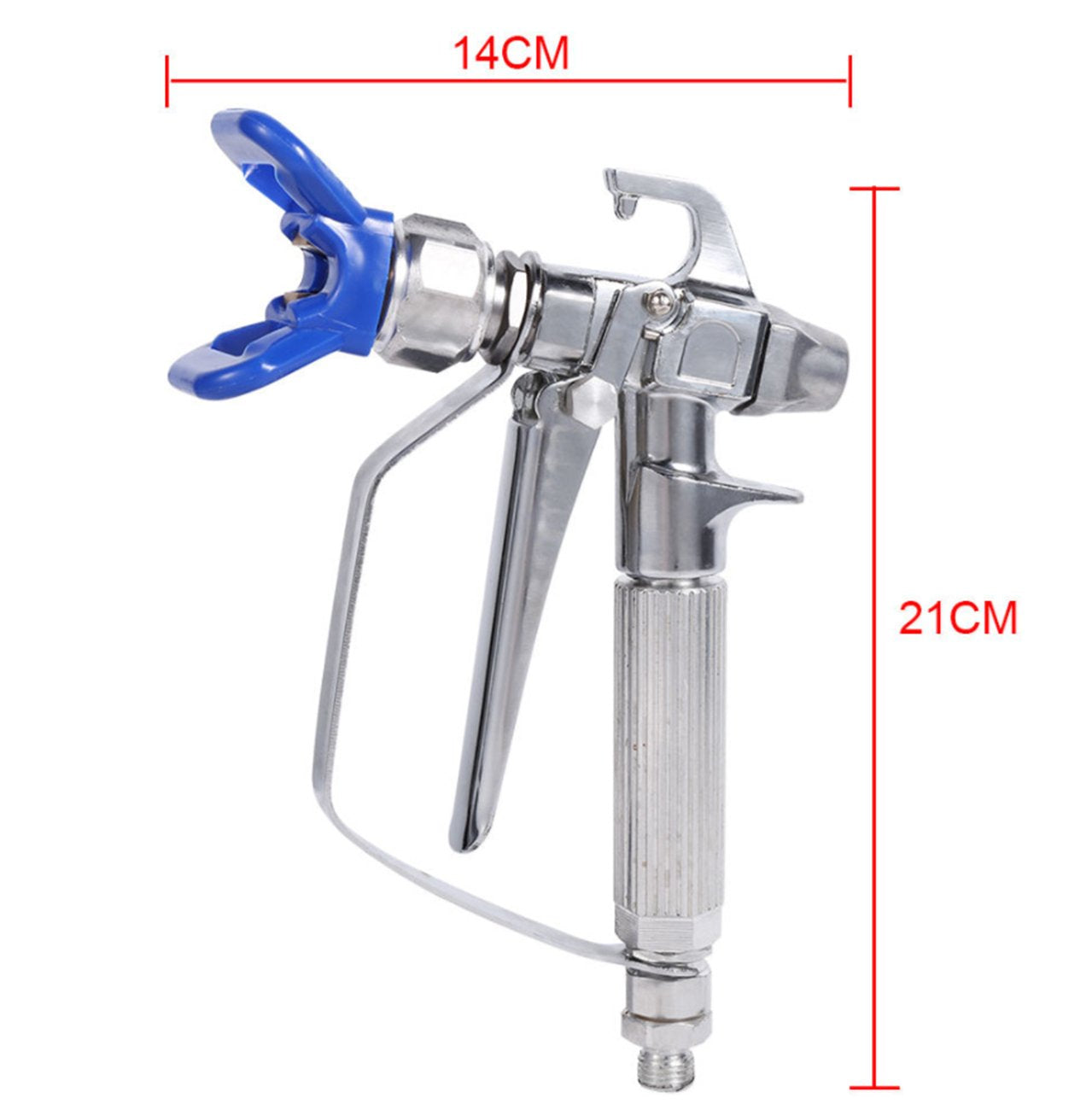 3600 PSI Airless Paint Gun High Pressure + Nozzle Seat +5 x Airless Paint Gun Filters