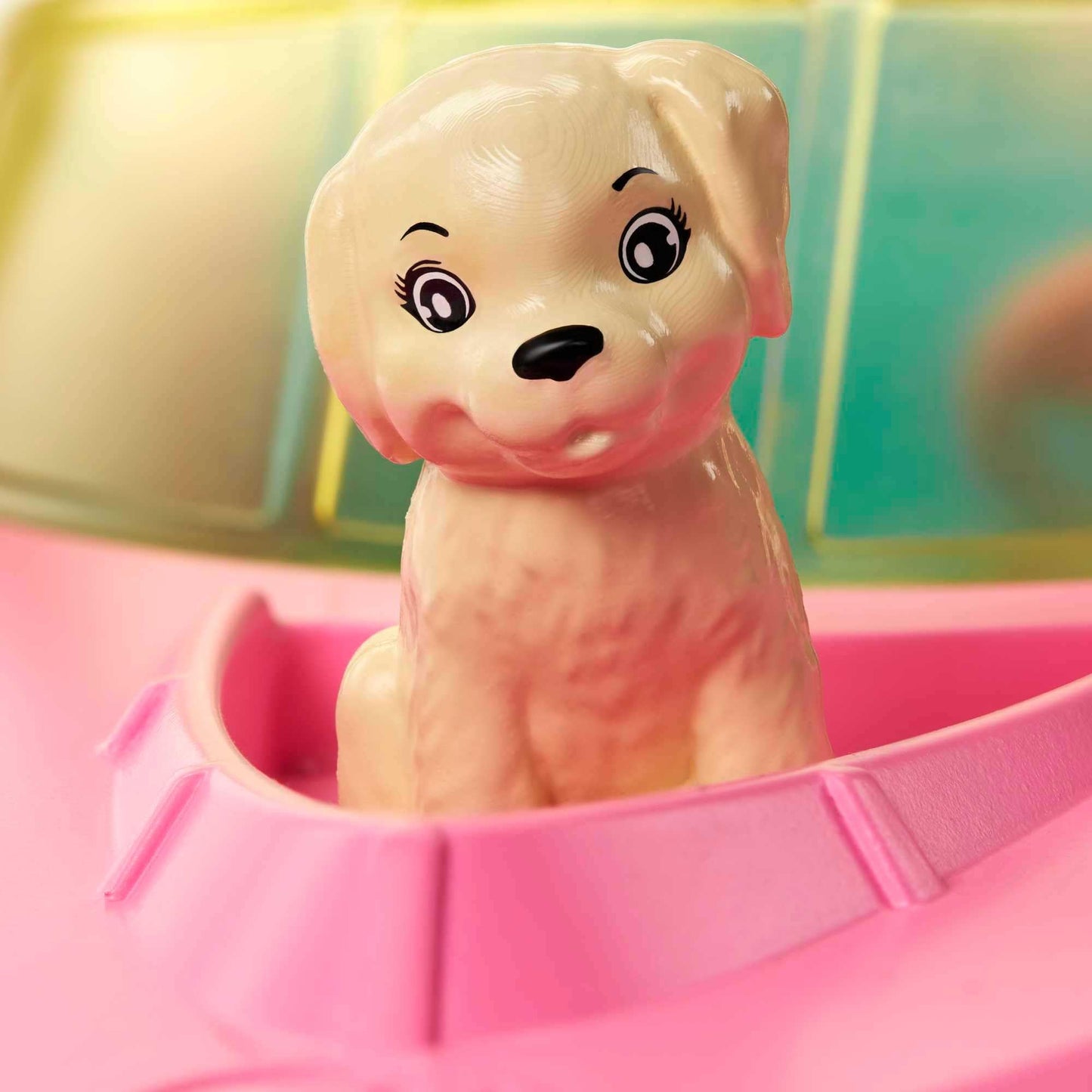 Barbie speedboat, pink life jacket, pink, blue, and white boat, puppy, accessories, dolls, gift for kids, toy for ages 3+,GRG29