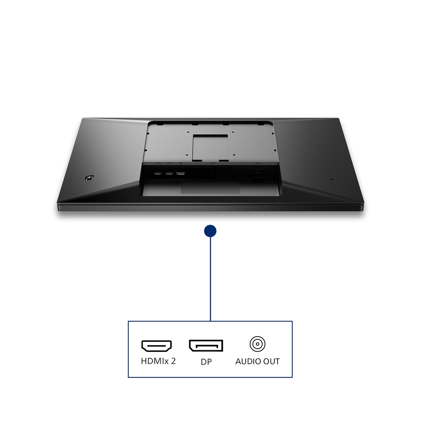 Philips 27E1N5500LA - 27-inch QHD Monitor, speakers, height-adjustable (2560x1440, 75 Hz, DisplayPort, HDMI) black