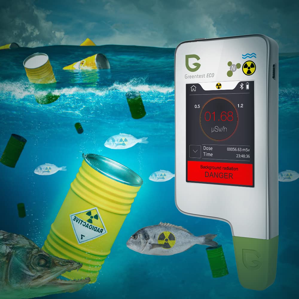 6in1 Greentest Eco 5 + Fish + TDS Geiger counter Nitrate tester Radiation detector Radiation meter