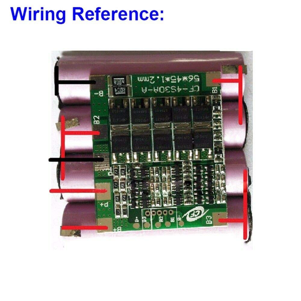 5pcs 4S 30A 14.8V Li-ion Lithium Battery PCB BMS 18650 Charger Protection Board