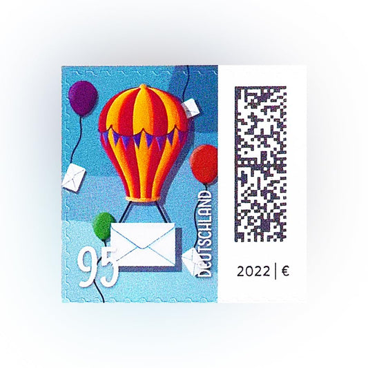 10 pieces 0.95 EUR 95 cents mint self-adhesive stamps | postage stamp set (theme: world of letters)