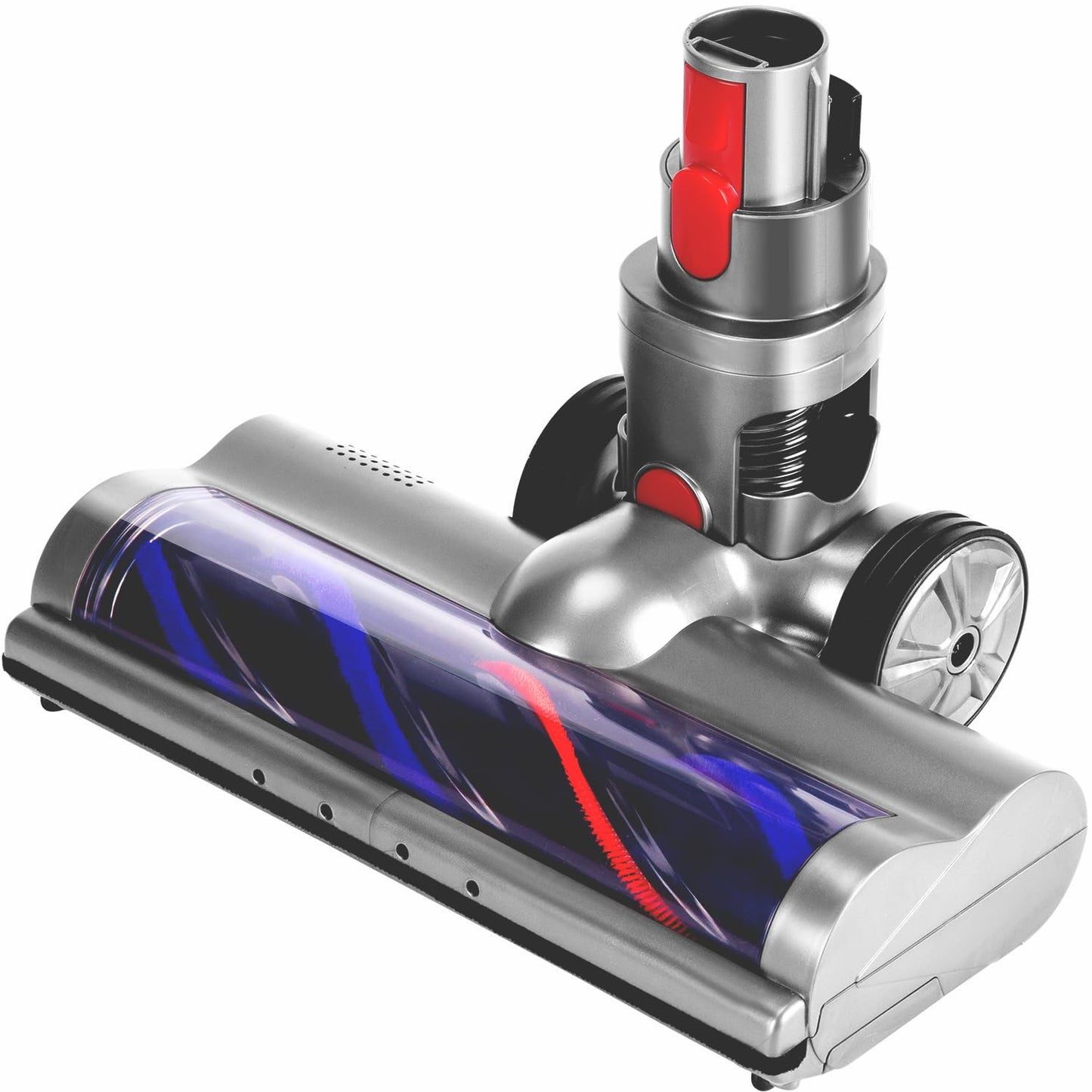 Brush compatible with Dyson V7, V8, V10, V11, V15 vacuum cleaners. Electric brush with direct drive and 4 front lights for hard floors and low-pile carpets.