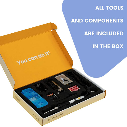 CircuitMess Nibble - DIY game console kit | Educational science kit for kids | STEM projects for kids 9 and up |
