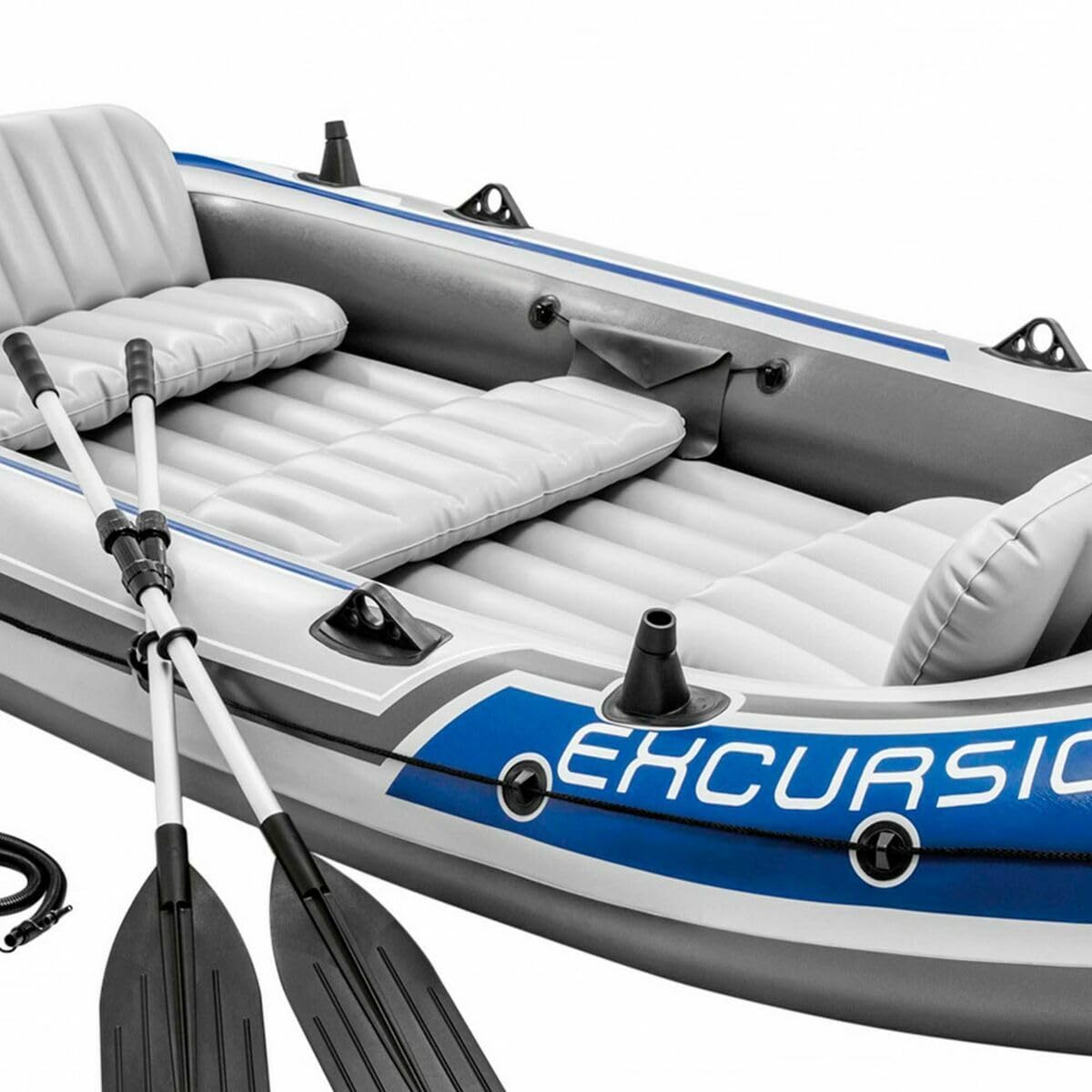 Intex Excursion 5 Set inflatable boat - 366 x 168 x 43 cm - 4 parts - Multicolor