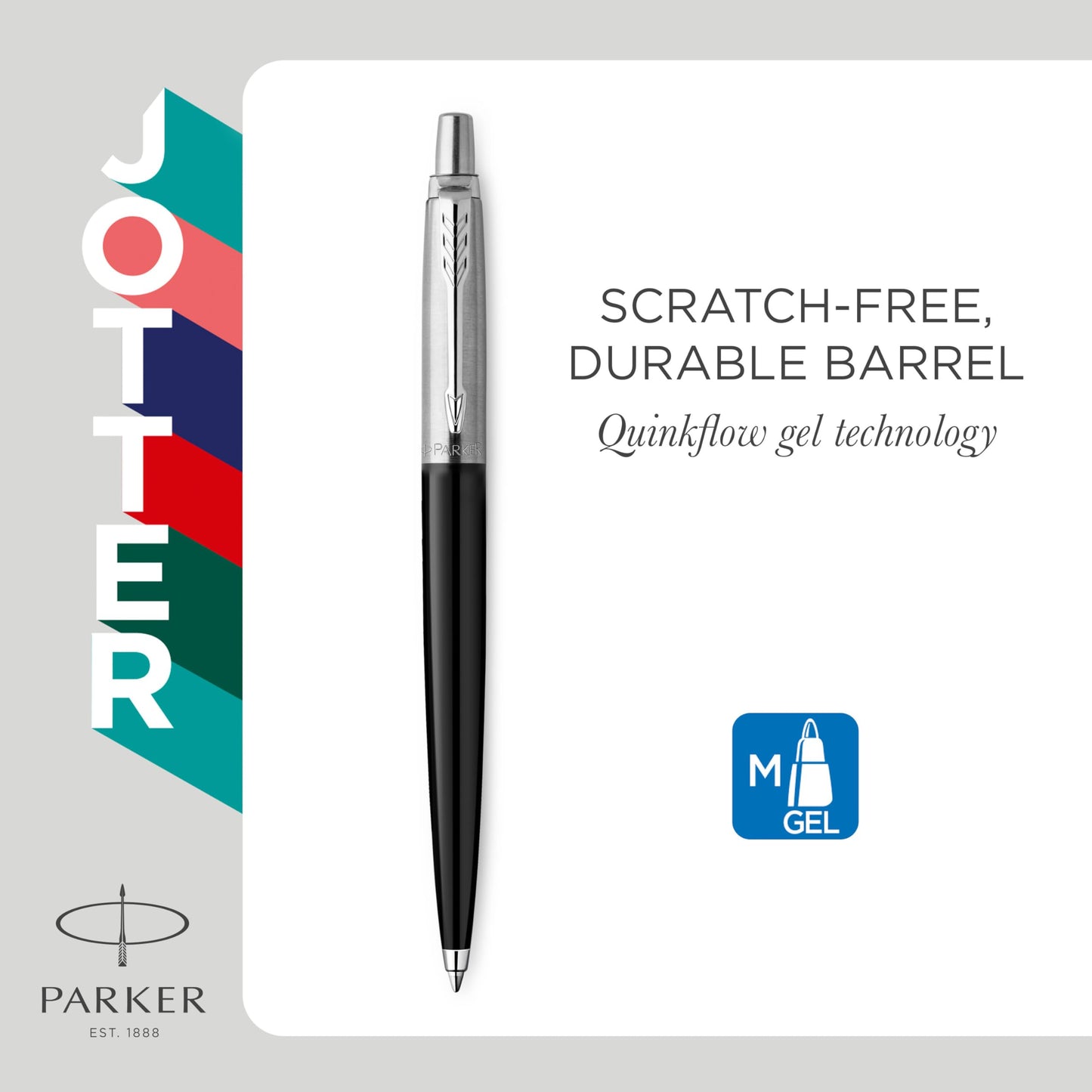 Parker Jotter Originals Trio Pen Gift Set | Ballpoint, Gel, & Mechanical Pencil | Made from 55% recycled materials | Perfect gifts for college or school graduation