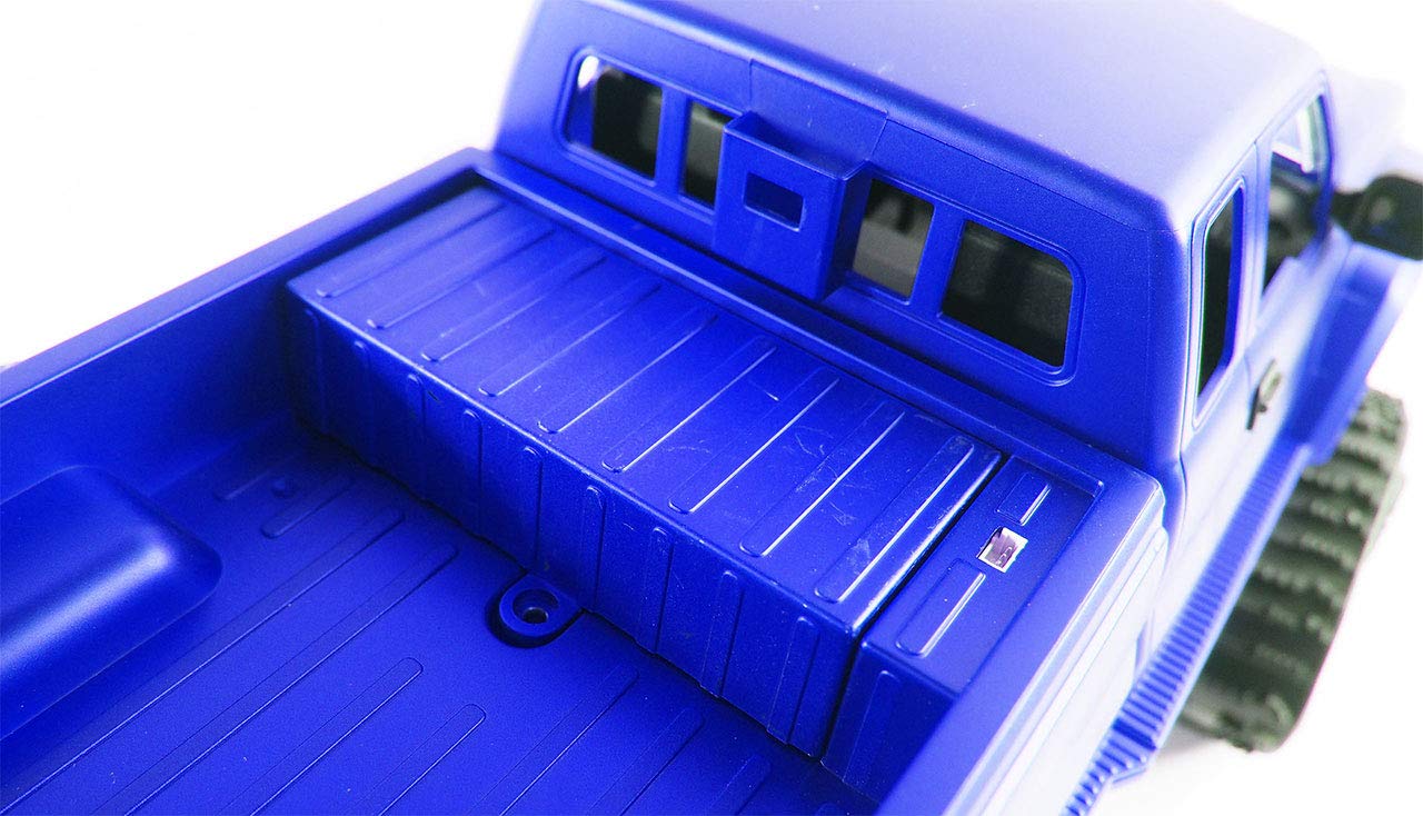 Amewi Pickup Truck Brushed 1:16 RC model car Electric Crawler Four-wheel drive (4WD) RtR 2.4GHz, Blue
