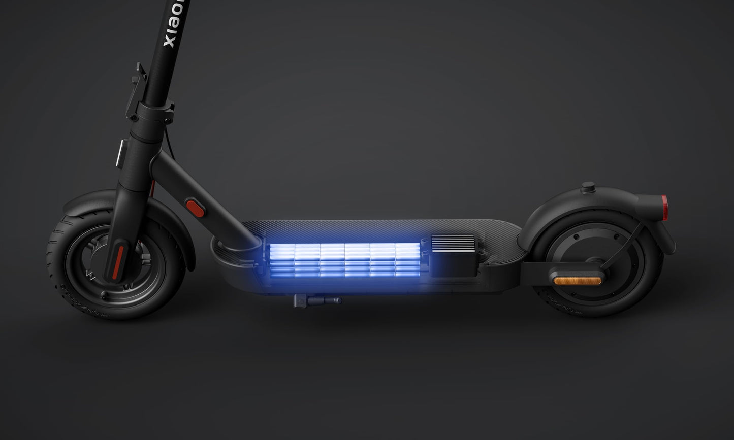 Xiaomi Electric Scooter 4 Pro 2nd Edition (DE) Foldable E-Scooter with street legal, max 20 km/h - up to 60 km range, Dual brake system, LED display & turn signals, App settings