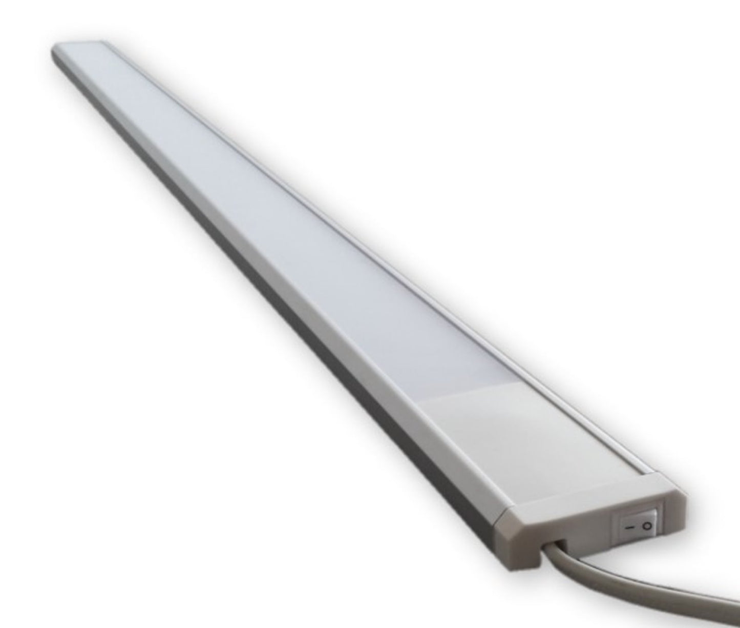 230V LED light bar 15W (90 cm) warm white incl. on/off switch S47 - incl. power plug