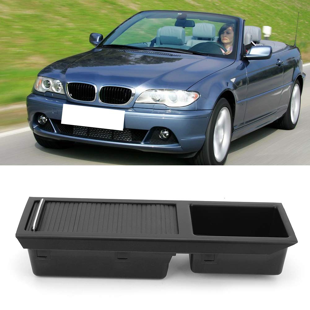BigKing center console compartment, center console storage insert 51167038323 Fits 3 Series E46 1998-2007