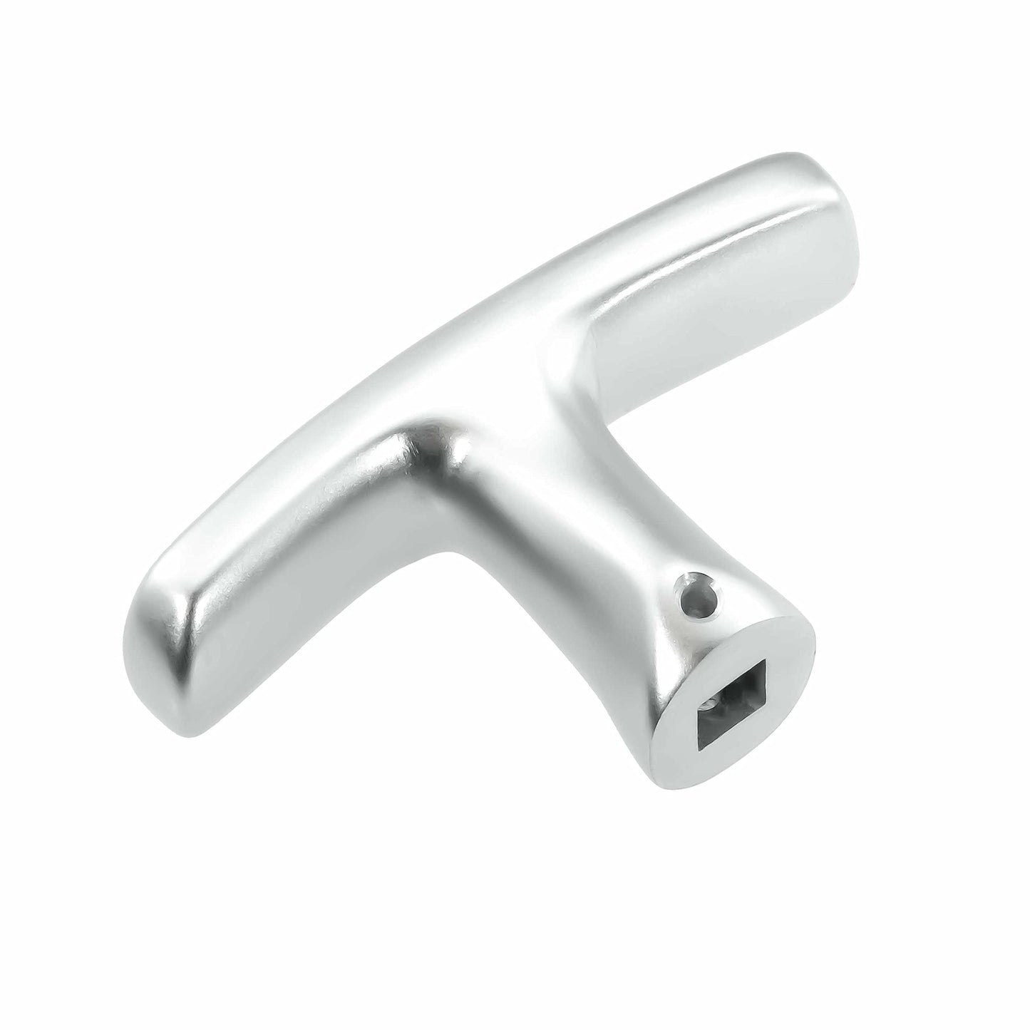 INTRA-TEC garage door handle with interior handle, aluminum F1, ergonomic, 8x60 mm set.