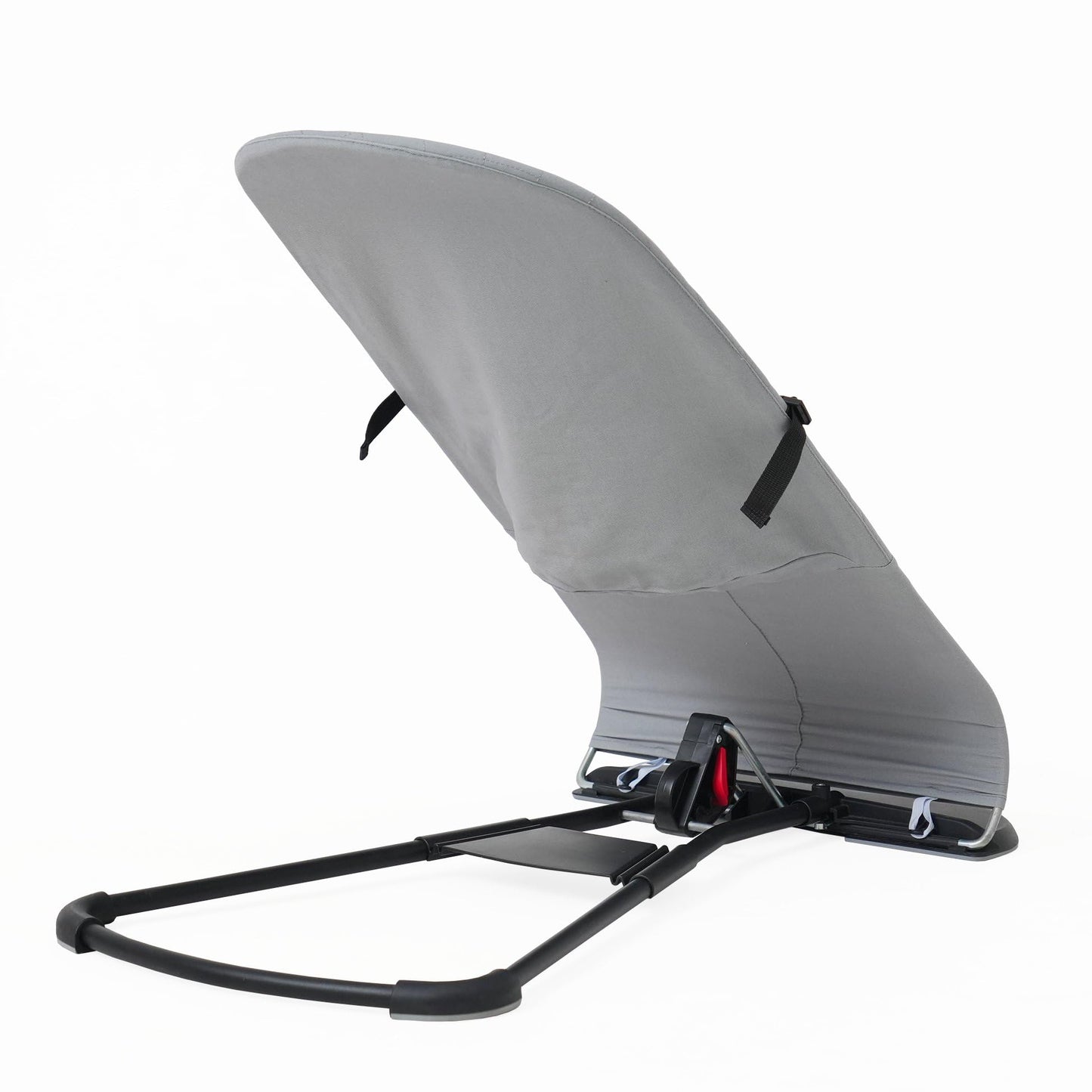 Reference to baby bouncer. Reference to Belltop compatible with BabyBjörn bouncer: Balance, Soft, and Bliss. Seat for baby bouncer. Hypoallergenic cotton padding. Ergonomic fit. (Gray)