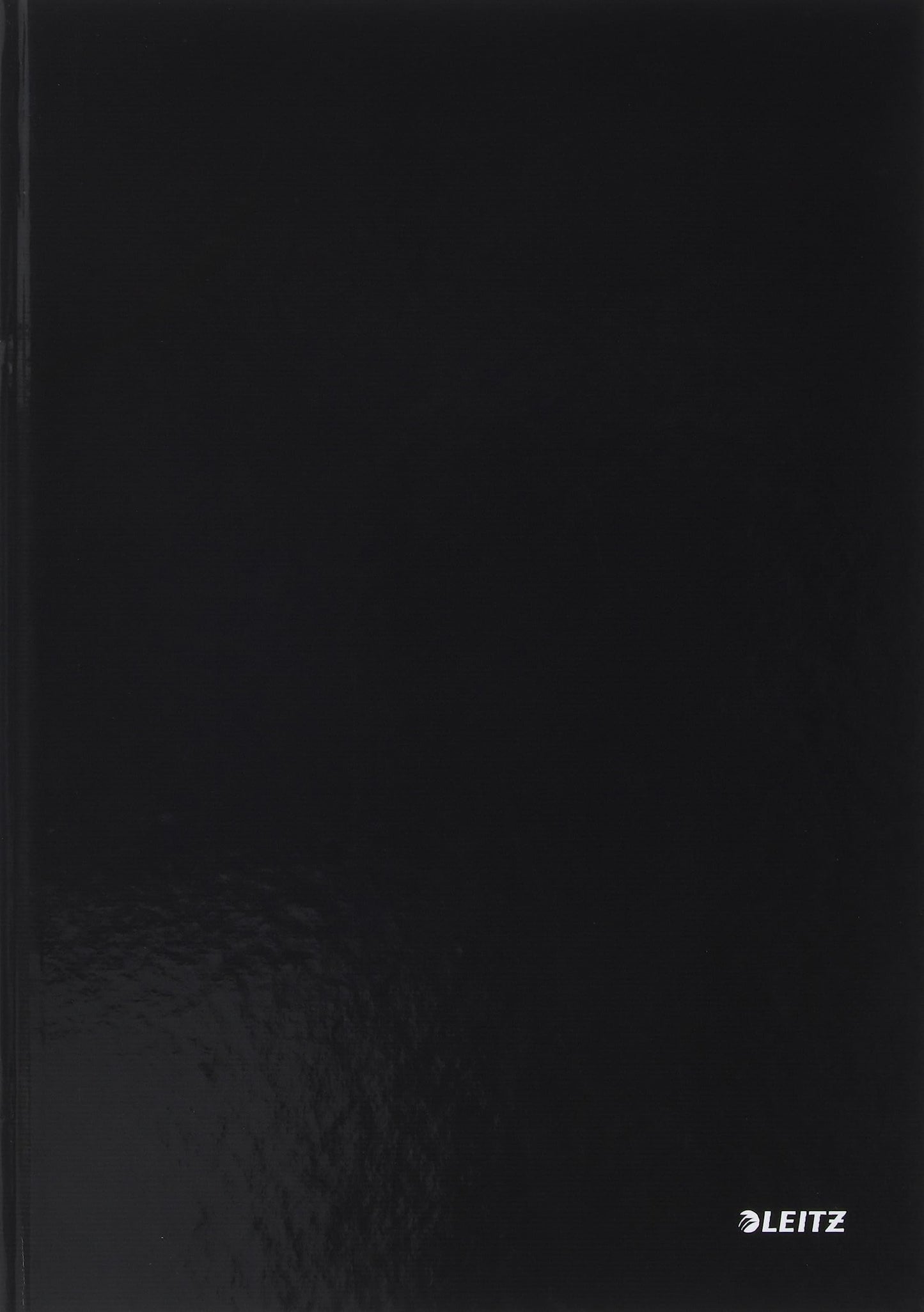 Leitz A4 Notebook, 80 Sheets, Hardcover, Lined Pages, Solid, Black, 46650095 (Pack of 2)