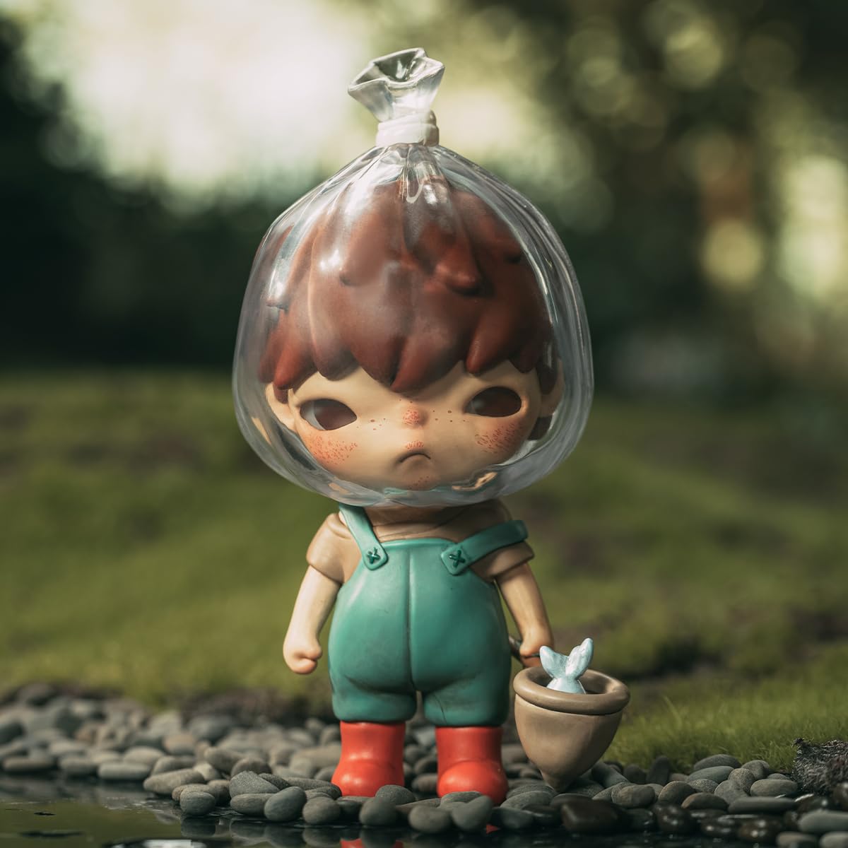 POP MART Hirono Little Mischief Series-3PC Pop Figures Random Figures Action Figures Collectible Figures and Collector Art Toys Toy Figures Gift