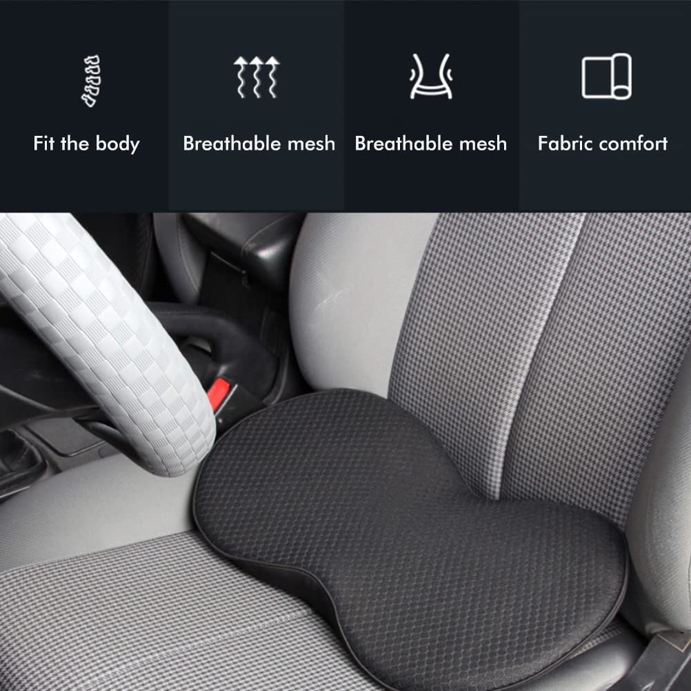 ARTOCT Universal Car Seat Cushion, Thick Car Seat Cushion, Lower Back Support, Pain Relief for Trucks, Cars, SUVs, Wheelchairs